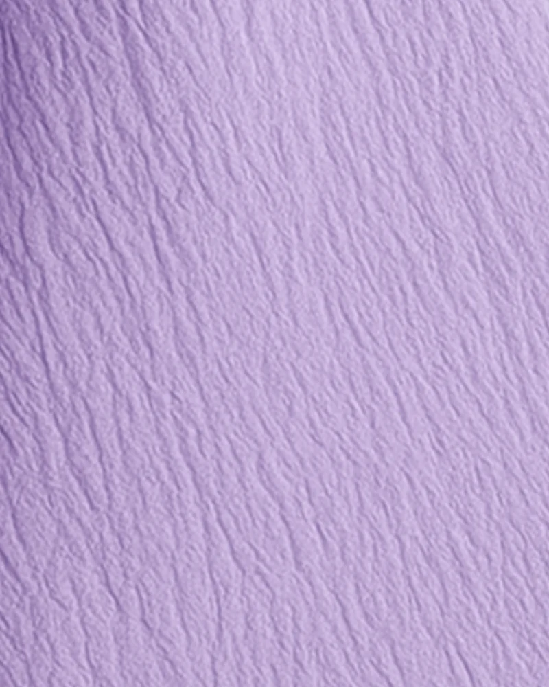 Premium Lavender Textured Half Sleeve Casual Shirt